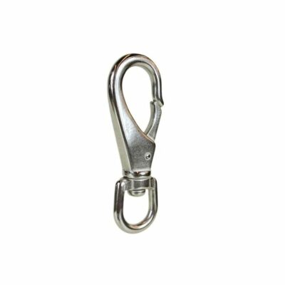 Mosquetão com destorcedor 16MM - Inox 316