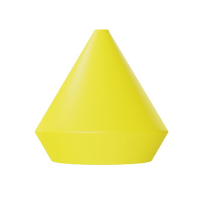 Boia de arinque Peão sem ferragem amarela - diâmetro 43 mm - Ativa