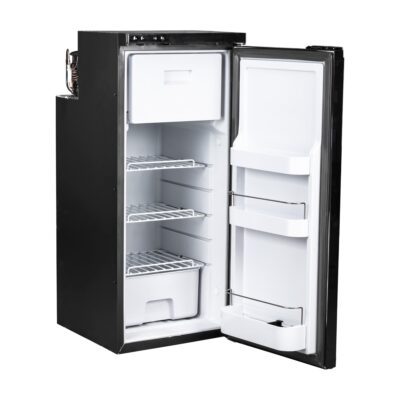 Geladeira ou freezer 90 Litros R90 - Inox preta