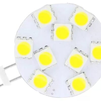 Lampada G4 Led redonda 10A 30V Branco quente - Para Beneteau e outros